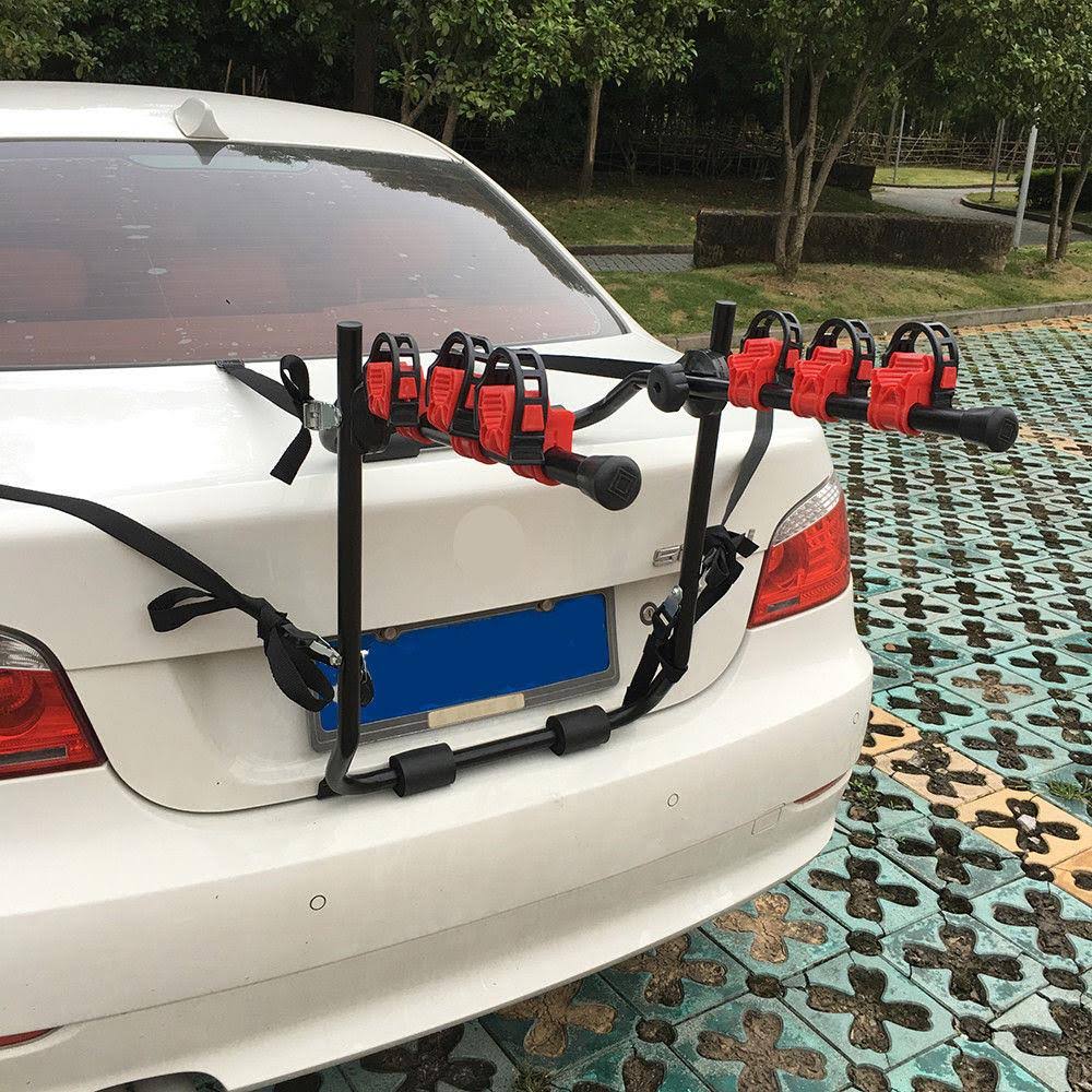 Portable 3-Bike Carrier Rack, Black P762040
