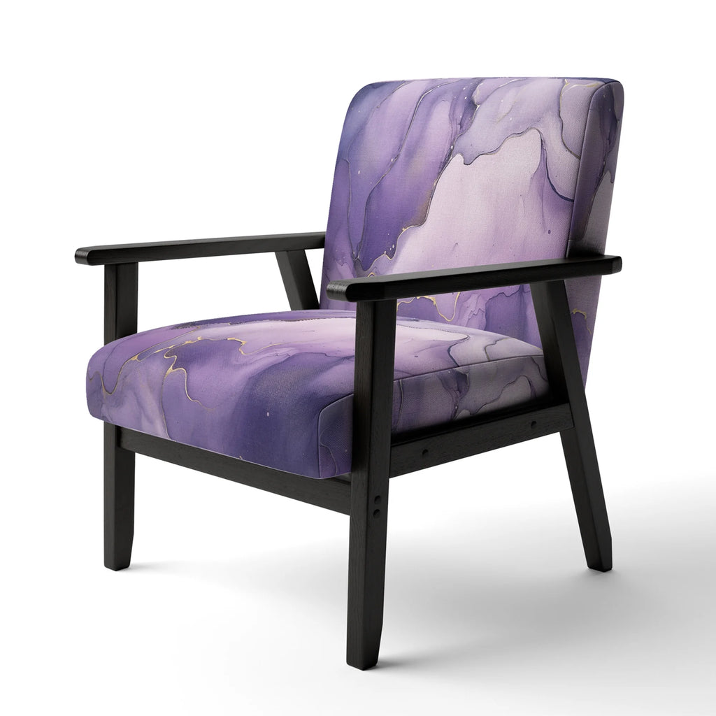 Purple Upholstered Accent Chair T731068