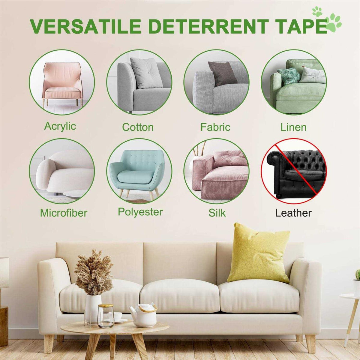 11.8in Vinyl Cat Scratch Protector D915