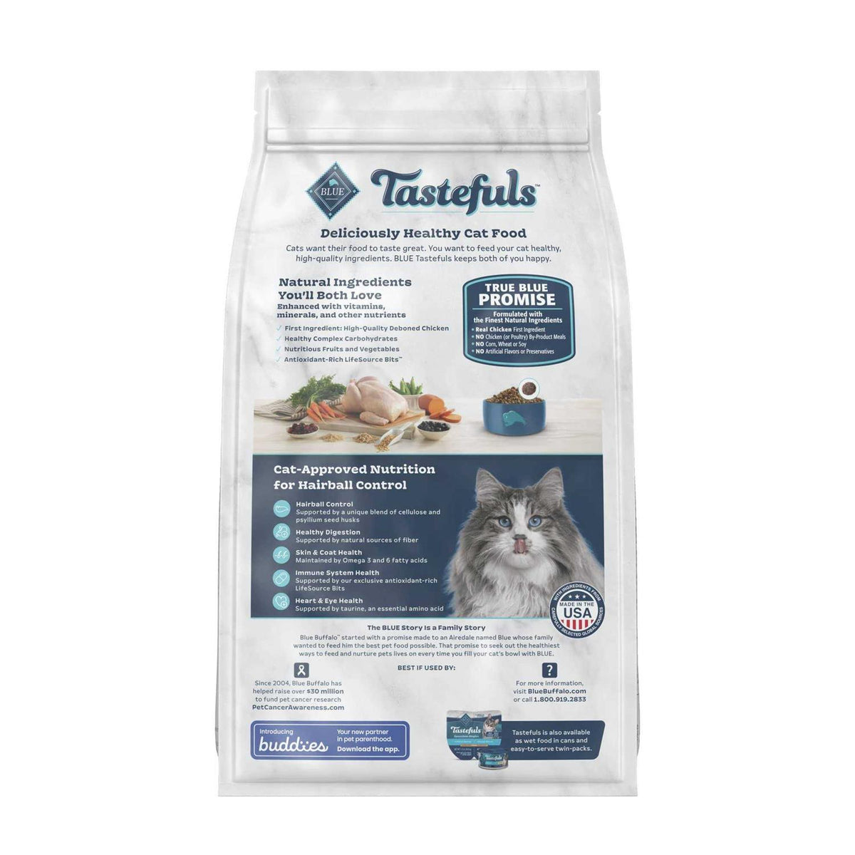 Indoor Hairball Control Dry Cat Food Z2719