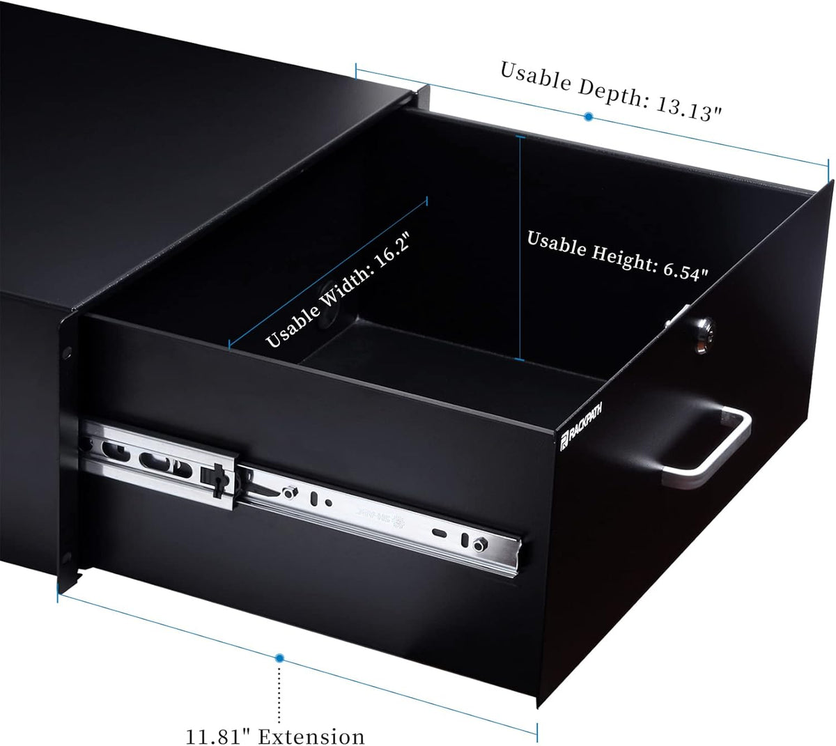 3U Rack Mount Drawer with Lock and Key I770