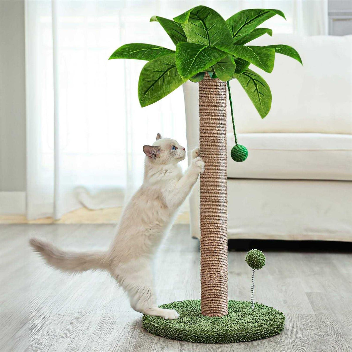 26 Cat Scratching Post with Sisal Rope W48774