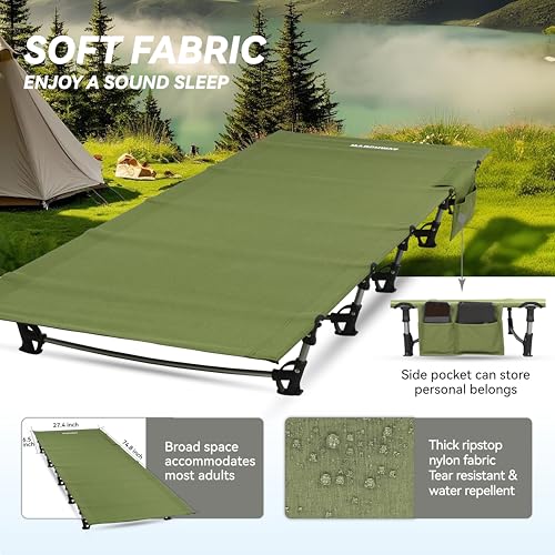 Ultralight Folding Camping Cot Bed P126875