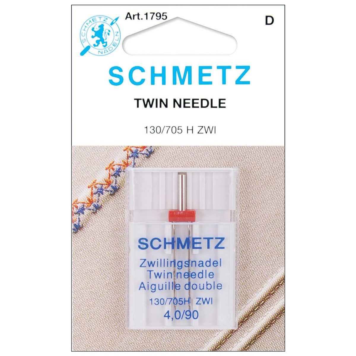 Twin Machine Needle Size 4.0/90 V40952