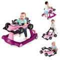 Foldable Adjustable Height Blue Baby Walker O7368