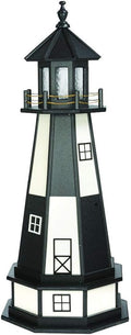 Decorative Lighthouse with Base Wood Turf Green Weatherwood F980820