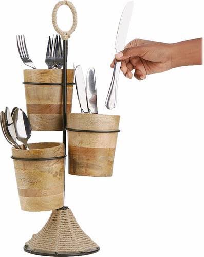 Brown Utensil Caddy L328683