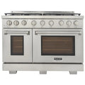 48 6.7 cu. ft. Propane Gas Range in Stainless Steel W9012