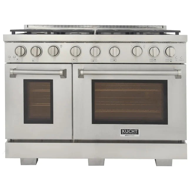 48 6.7 cu. ft. Propane Gas Range in Stainless Steel W9012