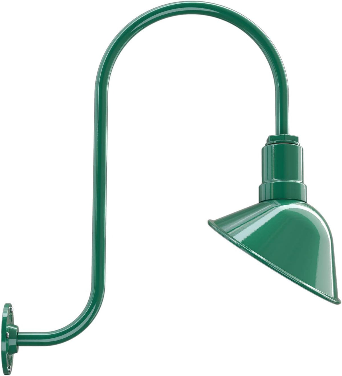 9 inch Dome 11 inch Straight Arm Matte Black Sign Light M9556