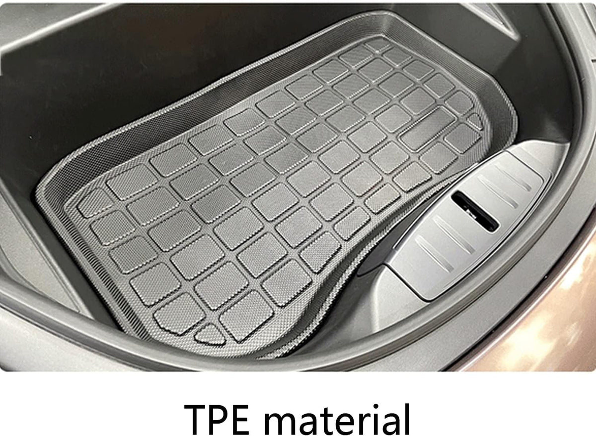 All Weather Waterproof Front Trunk Mat and Rear Cargo Mat D694