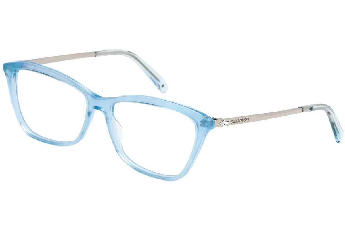 Light Blue Square Frame Eyeglasses H5299