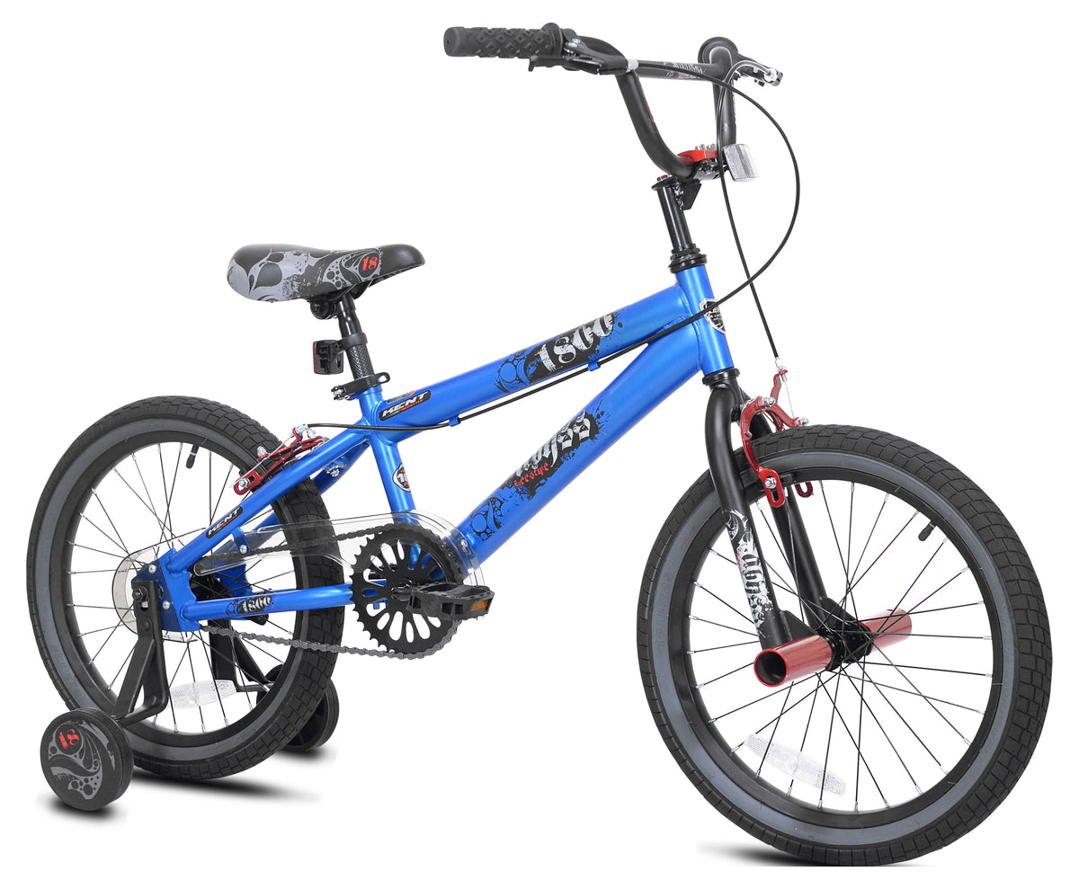 18-inch Blue Freestyle BMX Bicycle B81589