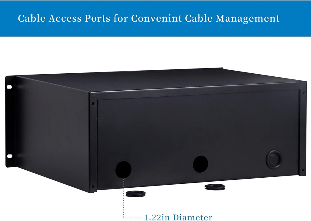3U Rack Mount Drawer with Lock and Key I770