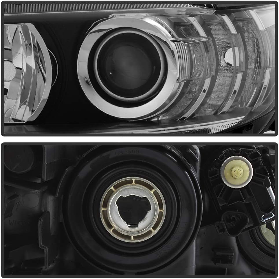For 2013-2015 Lexus ES350 ES300h Halogen Model LED DRL Projector Headlights Headlamps Assembly Left+Right T96760