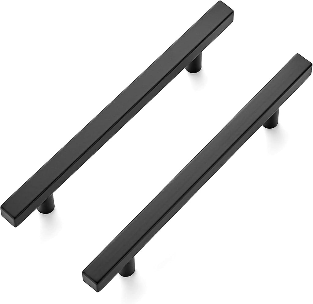 30 Pack Matte Black Stainless Steel Cabinet Pulls P141
