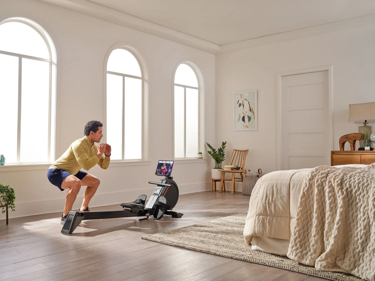 Rower with LCD Display and Tablet Holder J375752
