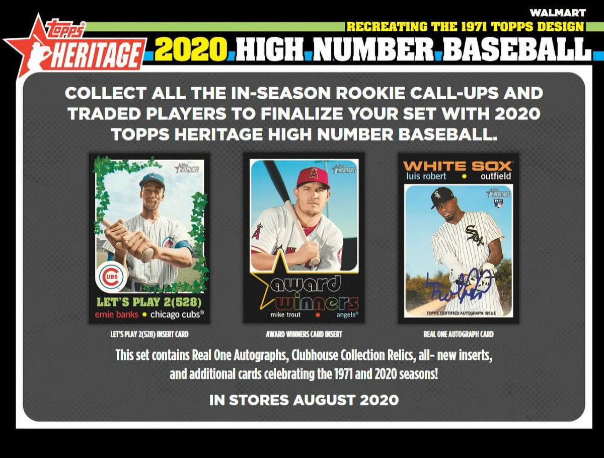 2020 MLB Baseball Trading Cards Hobby Box 24 Packs V740
