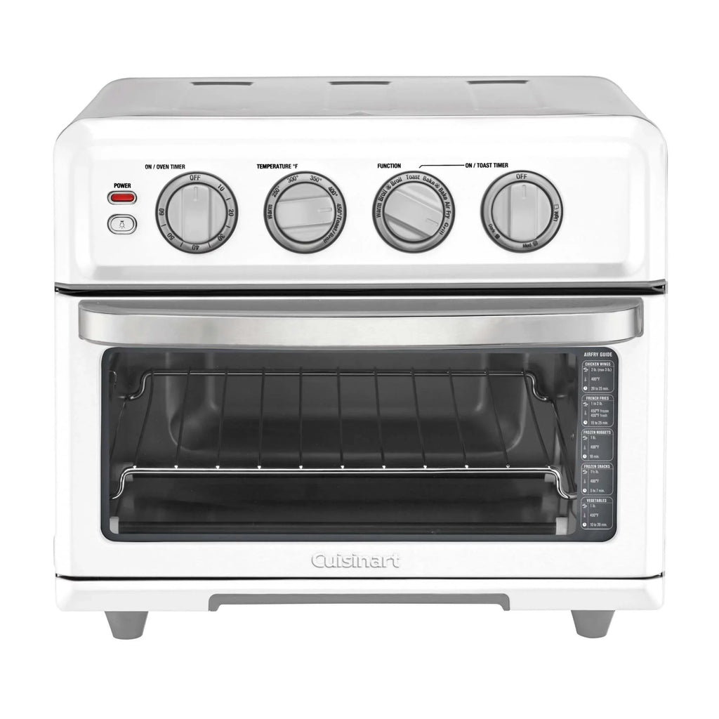 White Airfryer Toaster Oven with Grill and 12 Piece Knife Set S174303