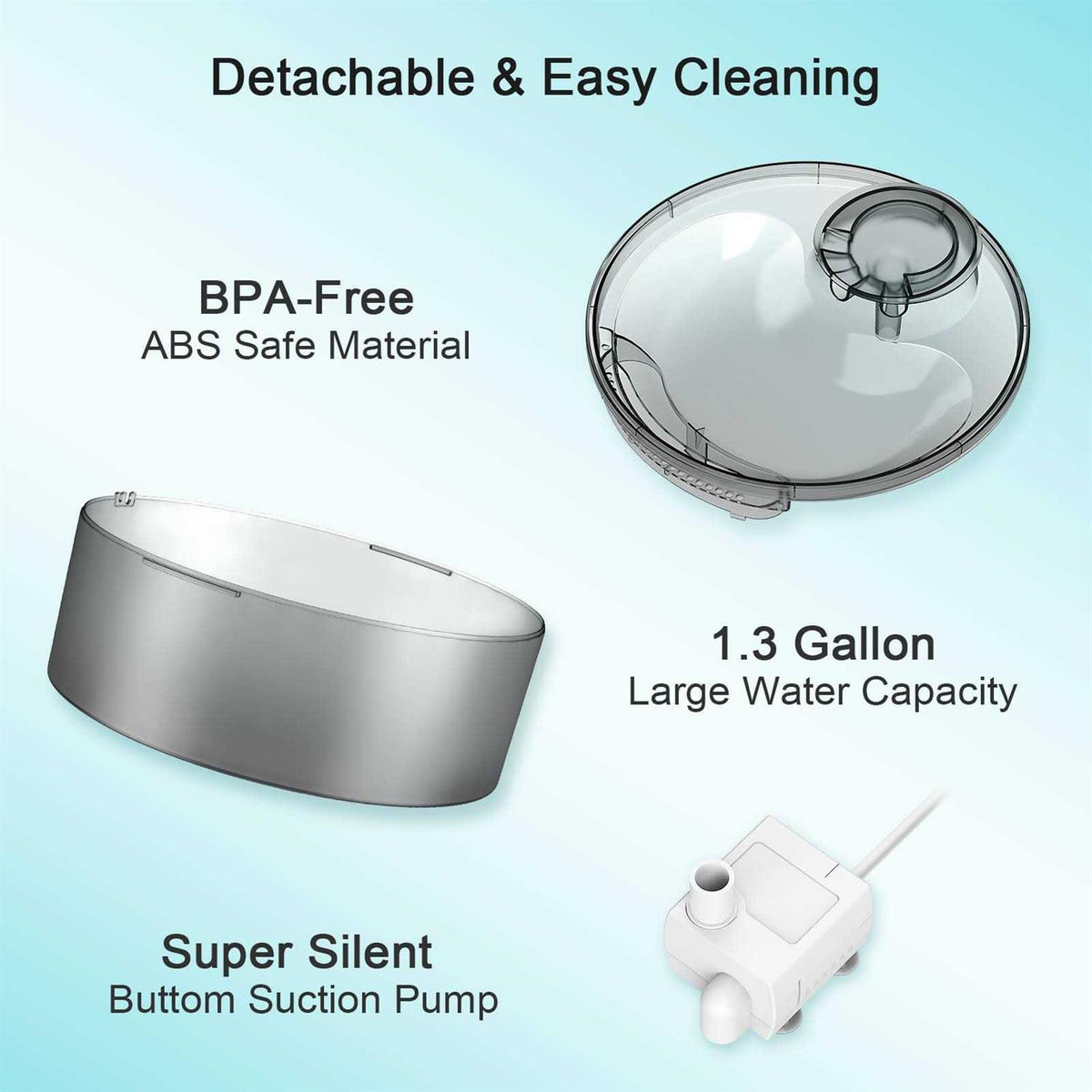 Automatic Dog Water Fountain 1.3 Gallon K297714