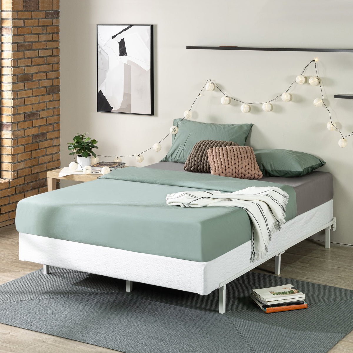7 Inch Metal Box Spring Mattress Foundation Twin Z125