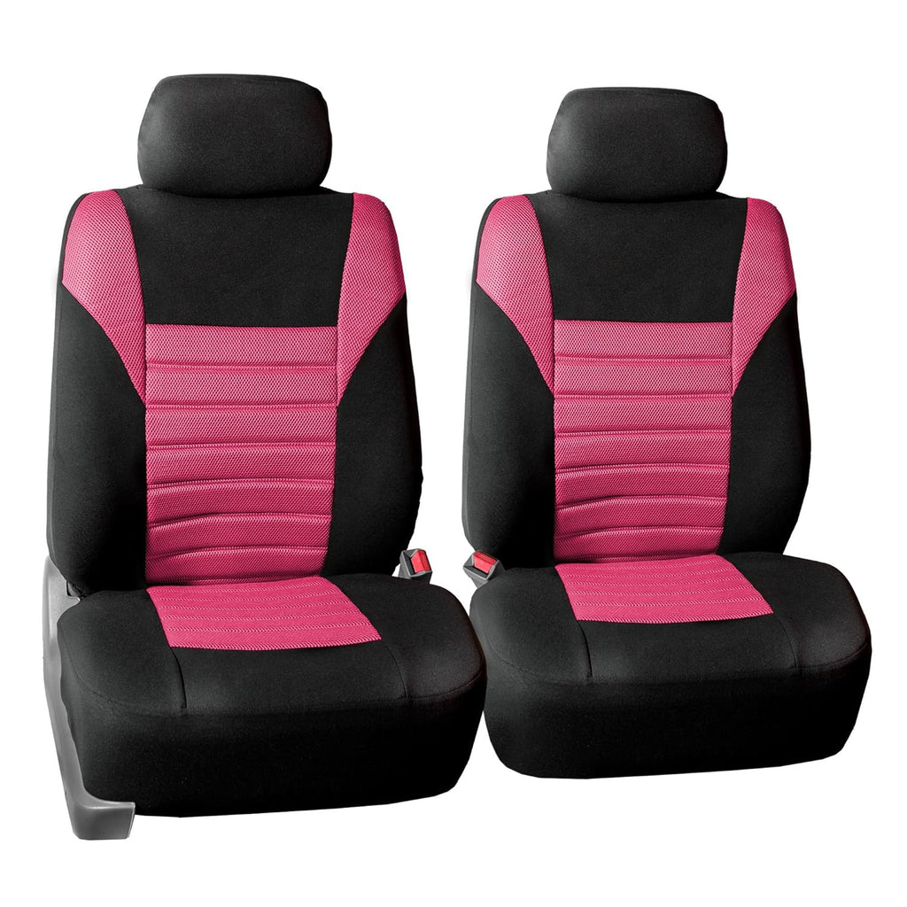 Pink 3D Air Mesh Seat Covers Full Set P314