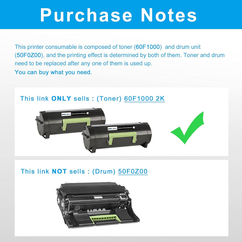 Compatible Toner Cartridge Replacement 2-Pack Black O953692