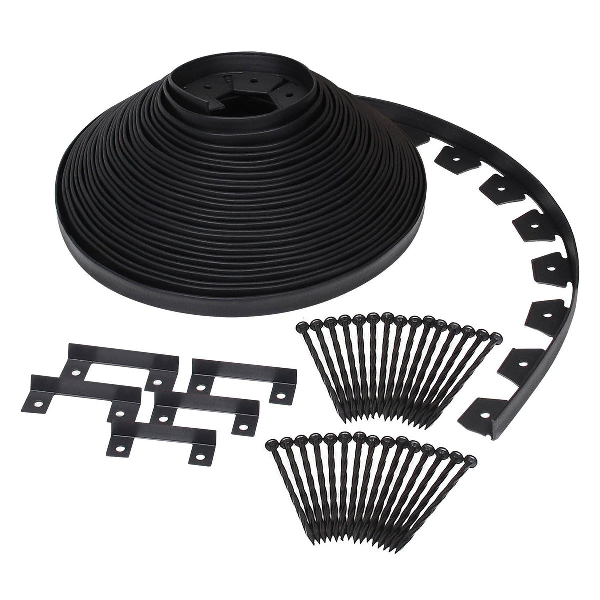 Plastic No-Dig Landscape Edging Kit 100-Feet P949