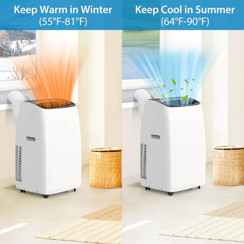 14000 BTUs Inverter Portable Air Conditioner and Heater Y533