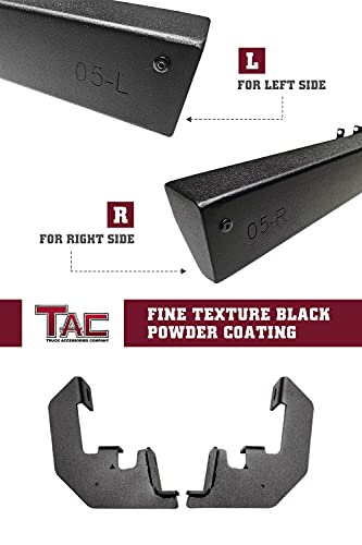Black Running Boards Side Steps for Toyota Tundra Double Cab T96976