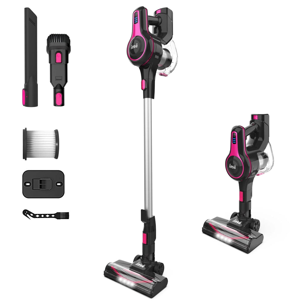 Cordless Stick Vacuum Cleaner 6-in-1 Lightweight Handheld Vacuum Blue U691