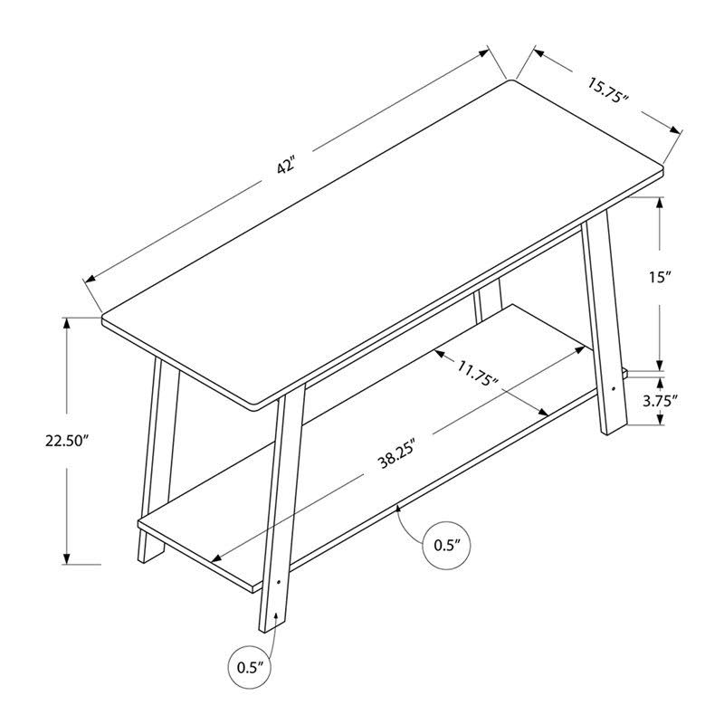Cappuccino TV Stand X9253