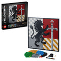 LEGO Art Harry Potter Hogwarts Crests 4,249 Pieces J132452