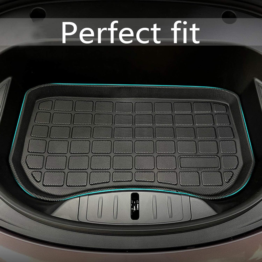 All Weather Waterproof Front Trunk Mat and Rear Cargo Mat D694