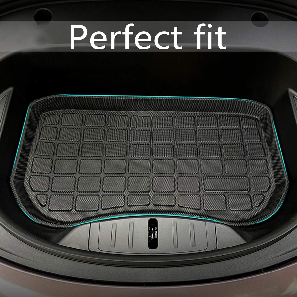 All Weather Waterproof Front Trunk Mat and Rear Cargo Mat D694