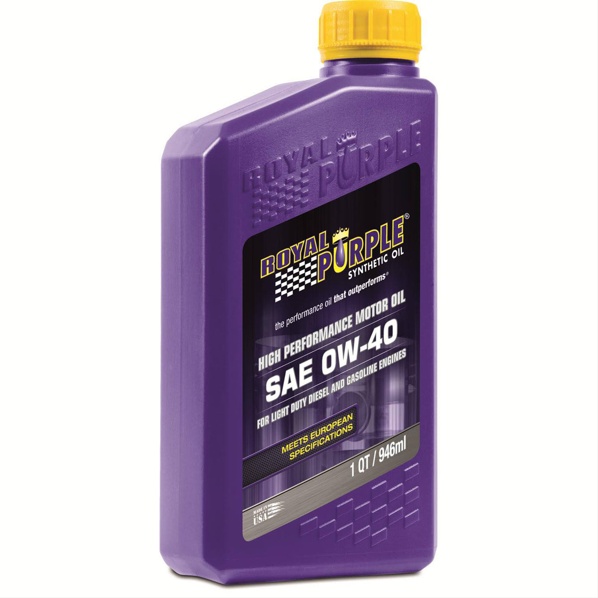 0W40 Synthetic Motor Oil 6 qt. Case R661