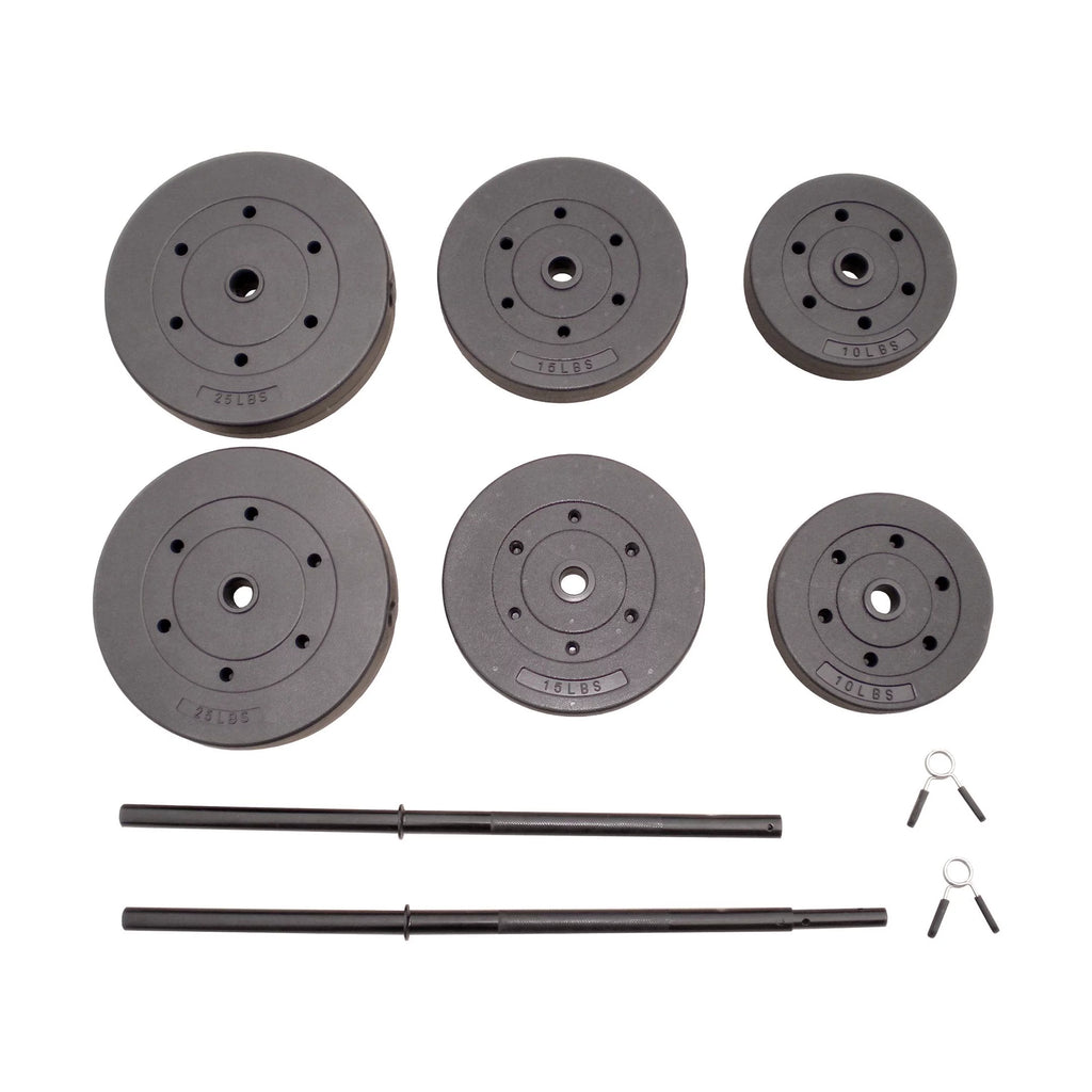 100 lb Standard Vinyl Weight Set L55855