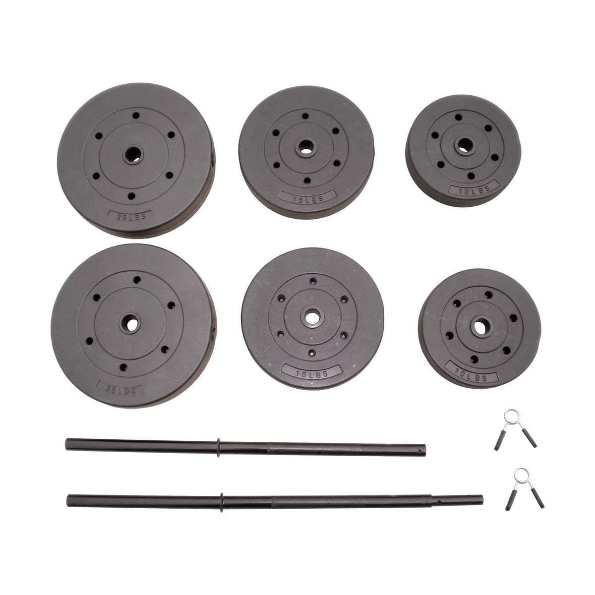 100 lb Standard Vinyl Weight Set L55855
