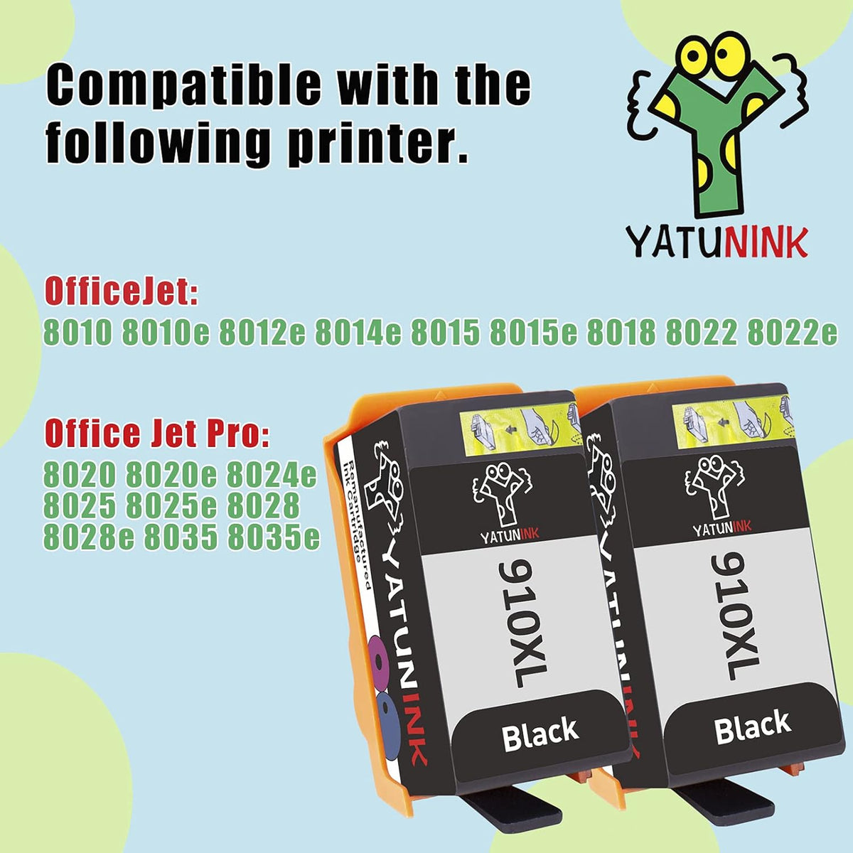 Remanufactured Ink Cartridge Replacement 2 Black G595214