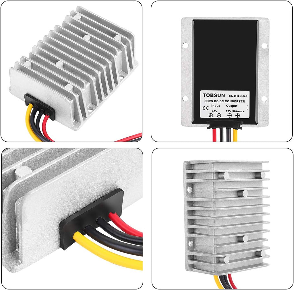 600W Voltage Reducer DC 48V 60V 72V to 12V 50A Waterproof Buck Converter P69892