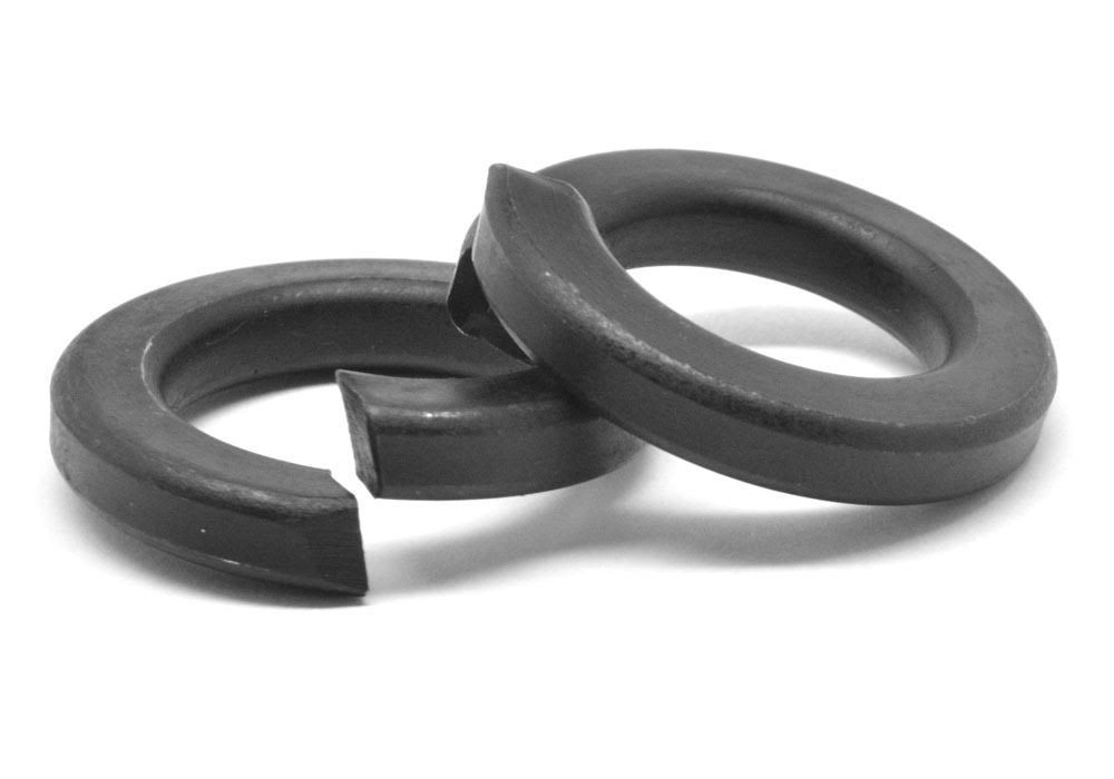 Black Zinc Plated Medium Carbon Steel Lockwasher L7090