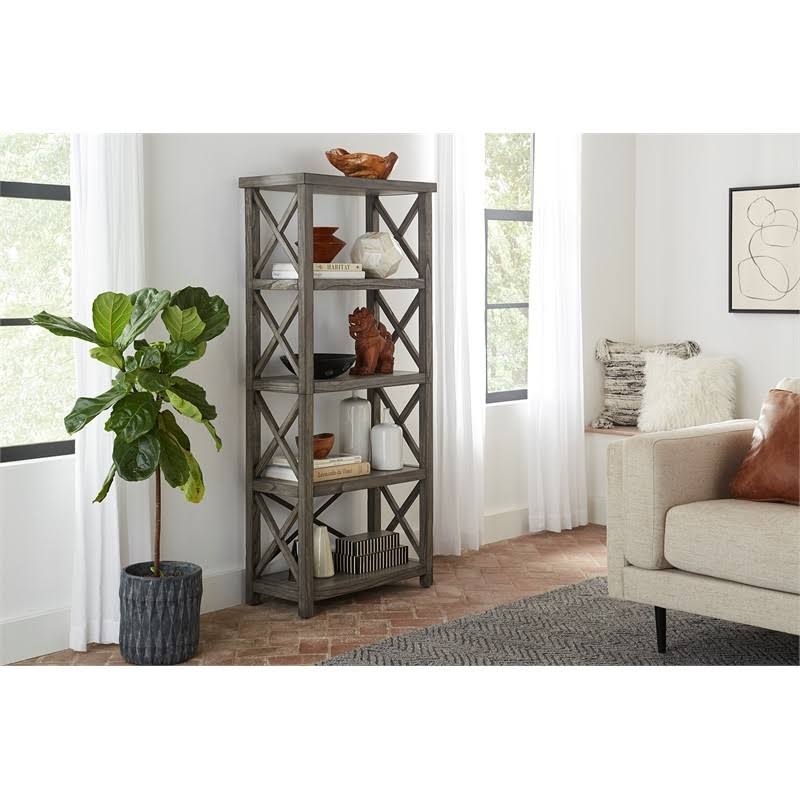 Tall Wood Bookcase R83877