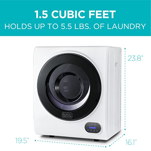 Compact Dryer 4 Modes 13.2 lbs. White R295658