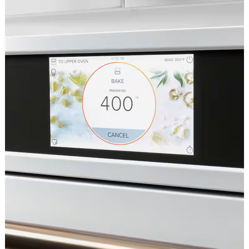 30 in. Double Electric Wall Oven with Convection Self-Cleaning Matte Black R43044