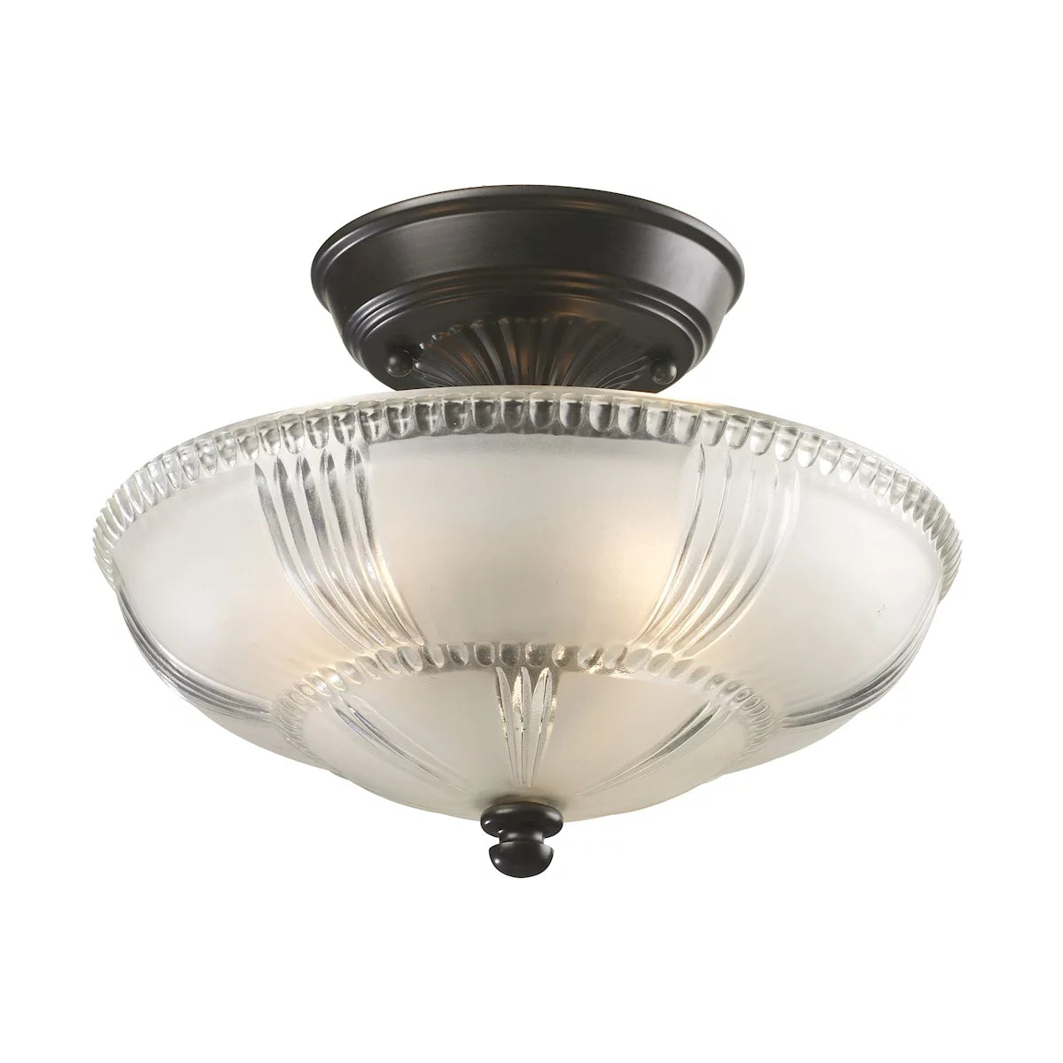 3 Light Semi Flush Mount V444