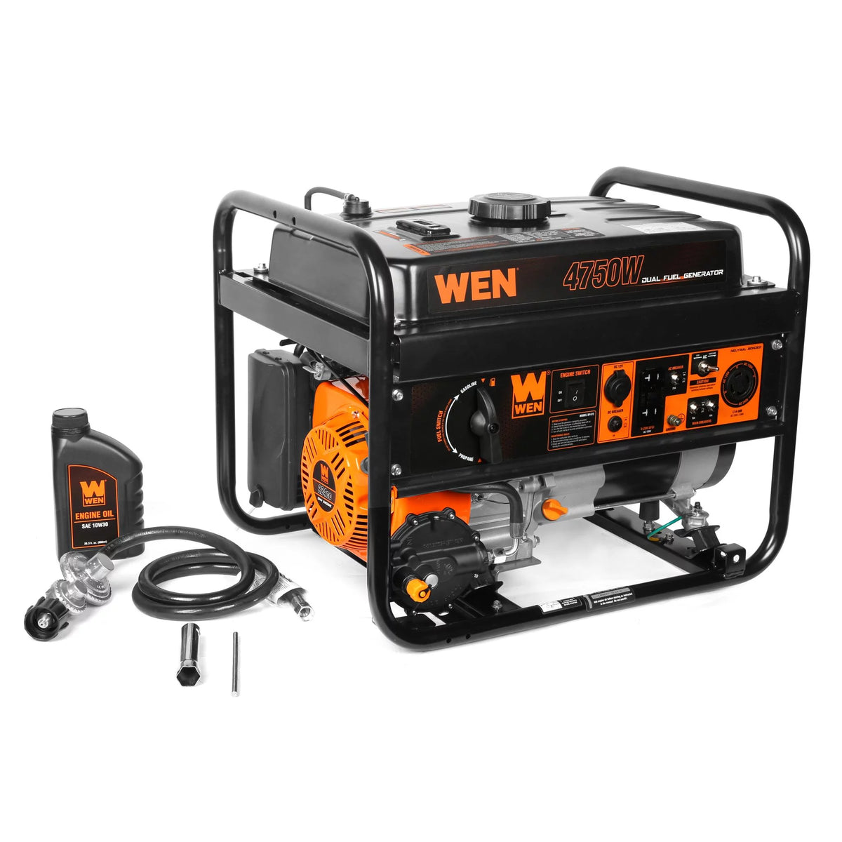 4750-Watt Dual Fuel Portable Generator N709858