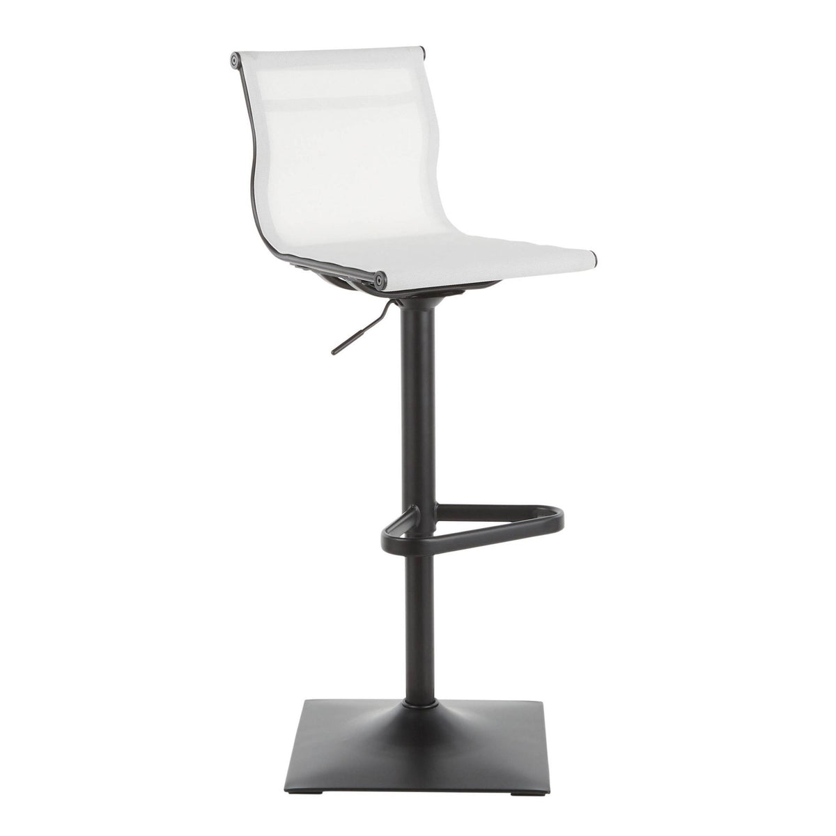 Black White Barstool A696