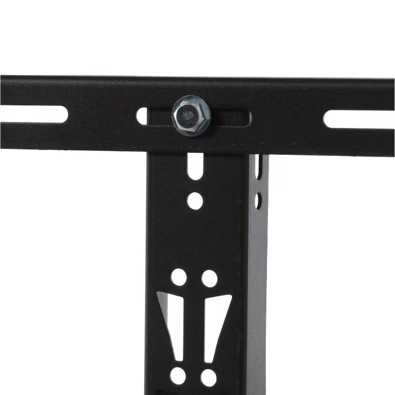 Adjustable Height Garage Overhead Ceiling Storage Rack in Black P639993