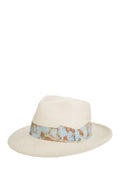Punta Cana Shantung Fedora Hat I435