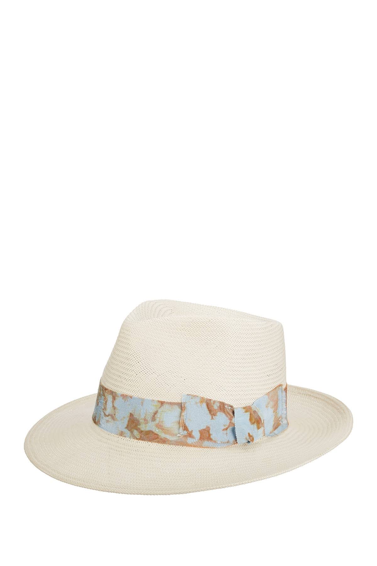 Punta Cana Shantung Fedora Hat I435